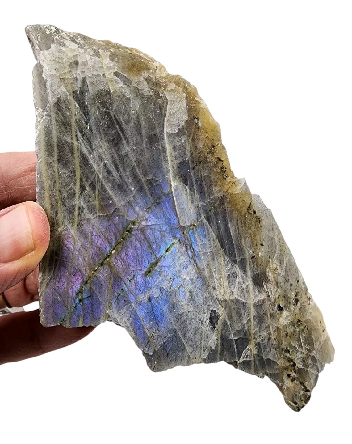 Labradorite Polished Face Madagascar 144 grams