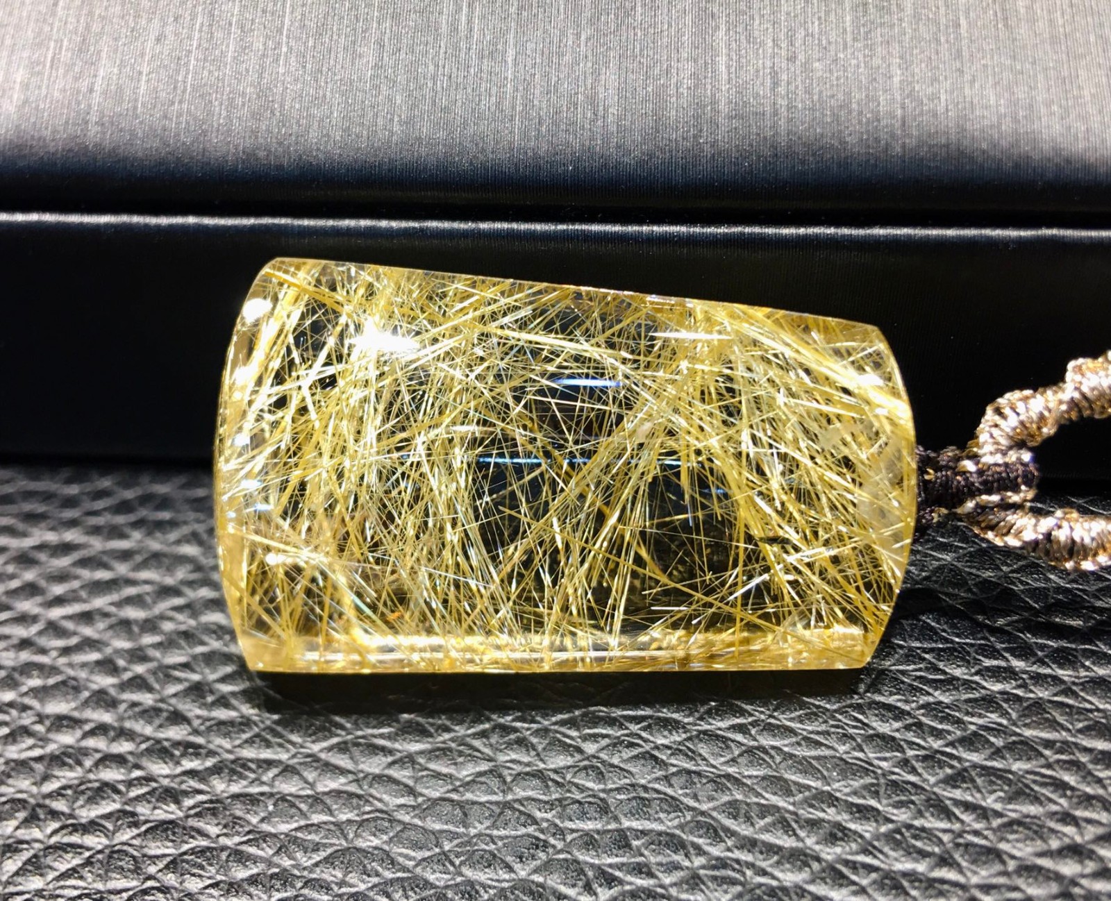 13.9G Natural Brazilian Titanium Crystal No Matter Brand Crystal Pendant