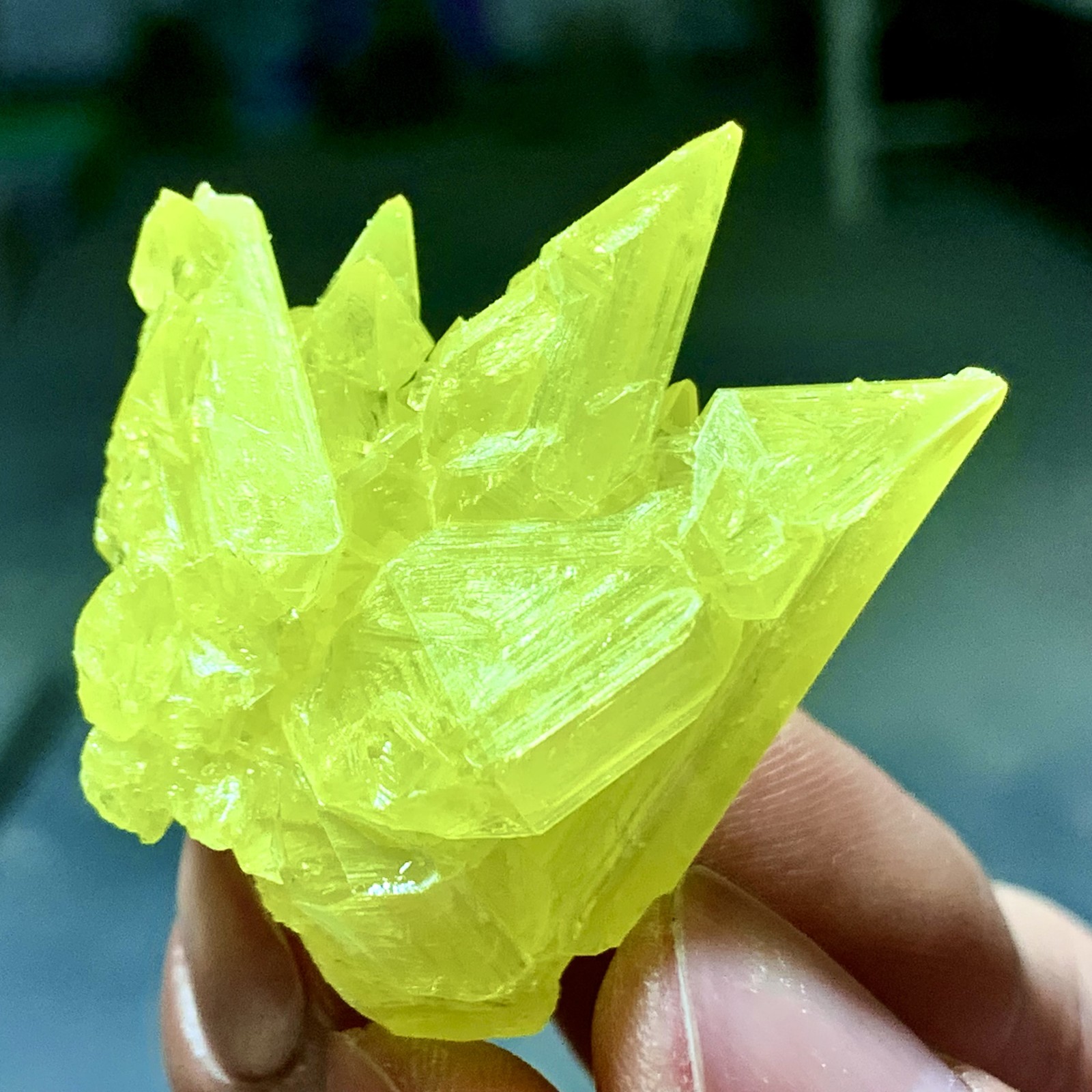 16G Mineral * * Large scale natural sulfur matrix in Sicily