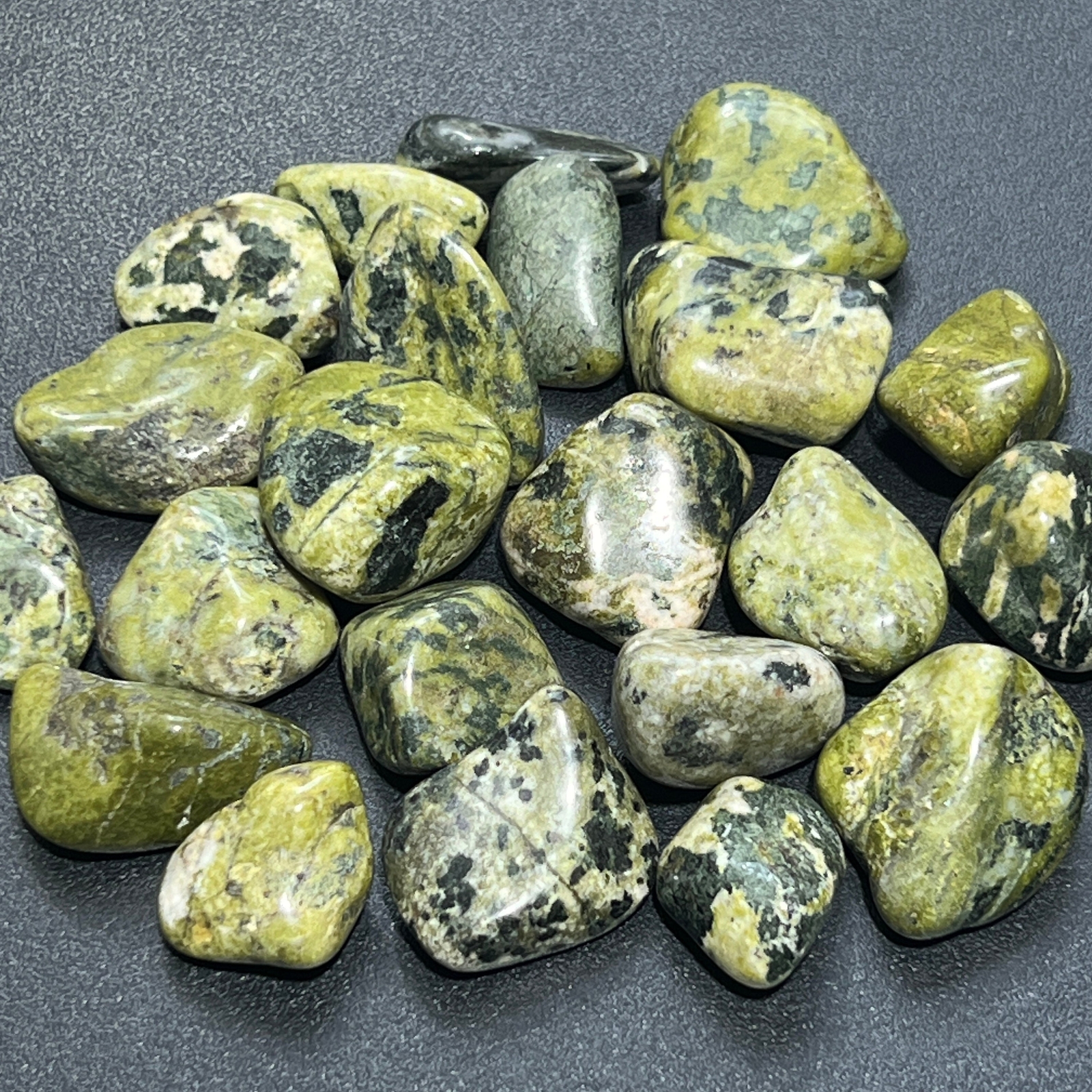 Green Nephrite Jade Tumbled (By The Piece Or Pound) Bulk Wholesale Lot Polished