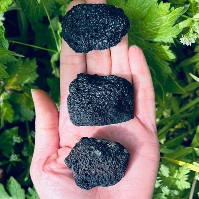6 PCS Rough Lava Volcano Large Chunks Healing Crystal Mineral Geode Rocks Gifts