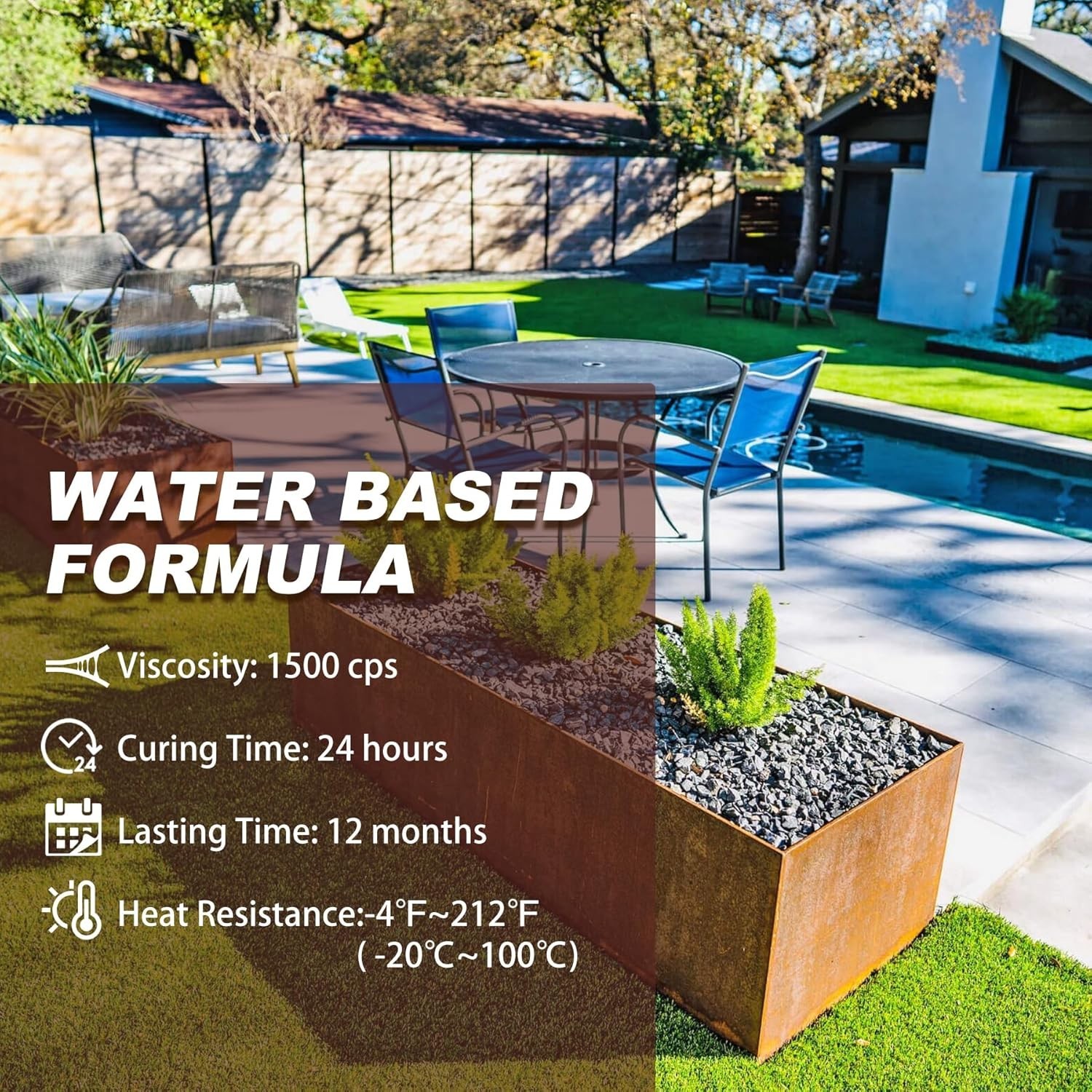 Durable 32oz Gravel Glue – Ultimate Mulch Binder for Easy Outdoor Maintenance