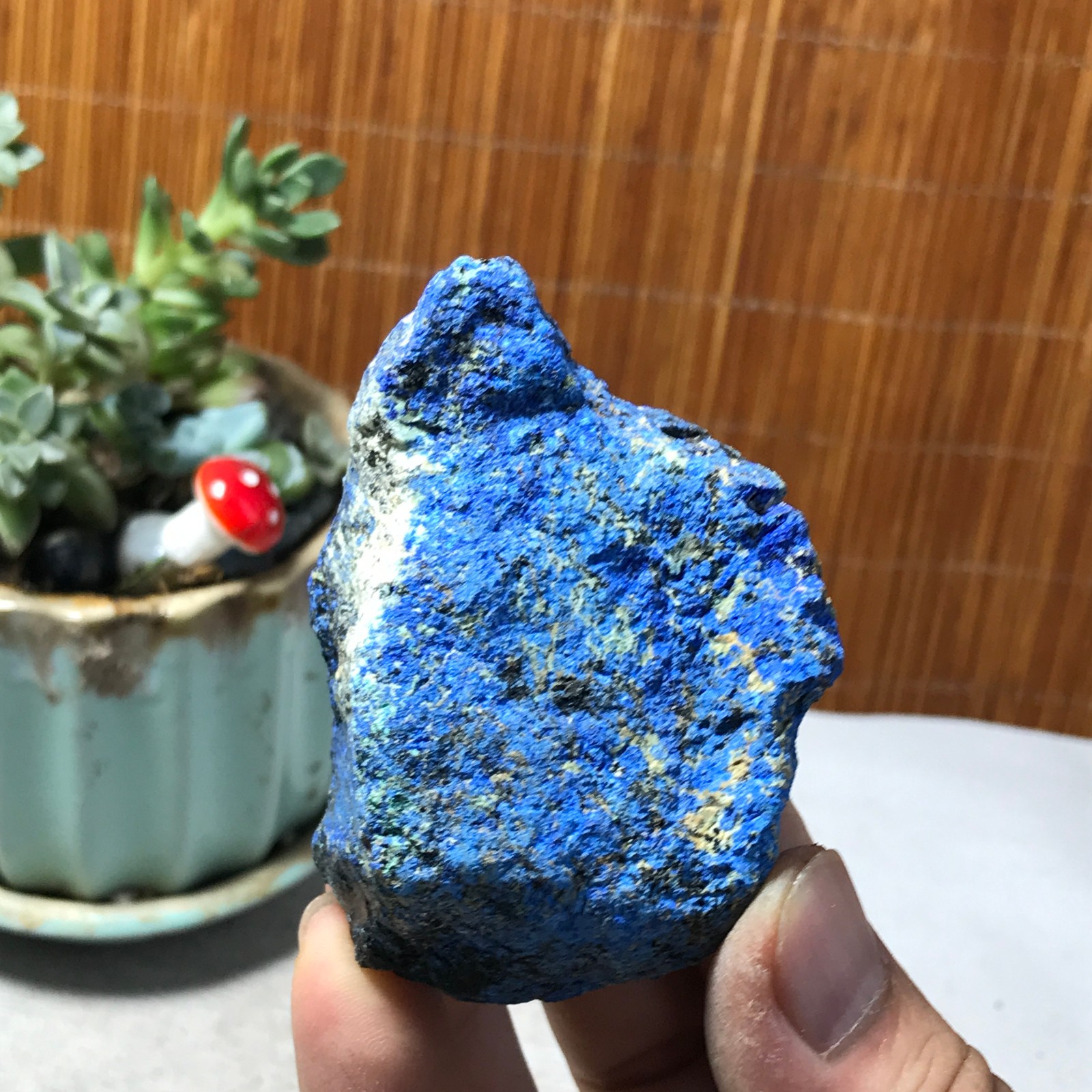 168g Natural Azurite/Malachite gemstone Rough original Crystal Specimen A6543
