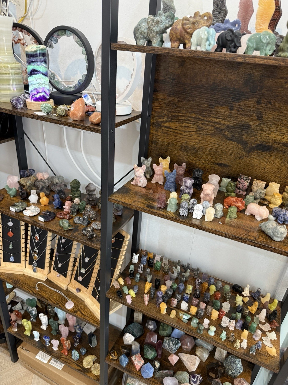 Crystal Lucky Dip Mixed Box All Natural Reiki Healing Stones Mixed Surprise