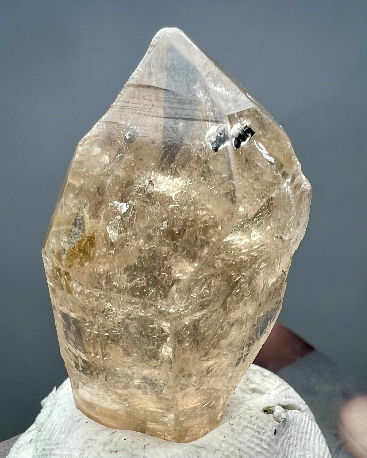 79 Carat Natural !!! Eye Clean Top Honey Color Topaz Huge Crystal @PAK