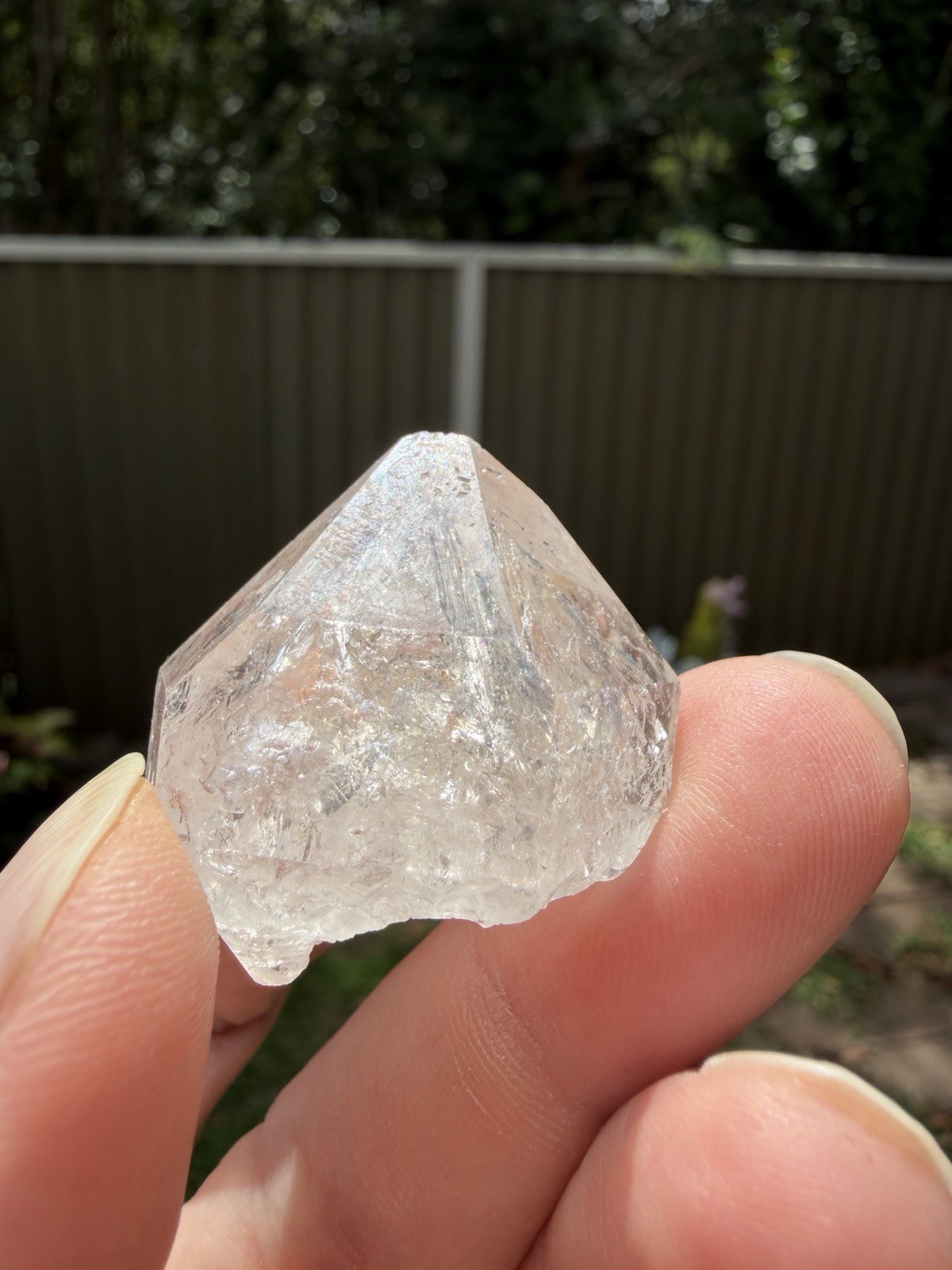 Fenster Quartz Mt ida Arkansas United States 3.3x3x2cm 22g Nice