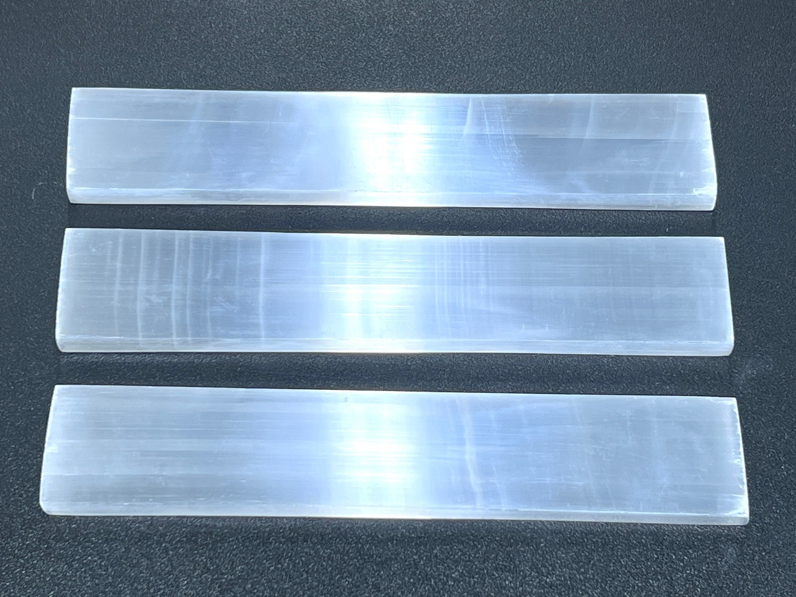 Selenite Satin Spar Crystal Bars Plates (7-8 Inches) Wholesale Gemstone Decor