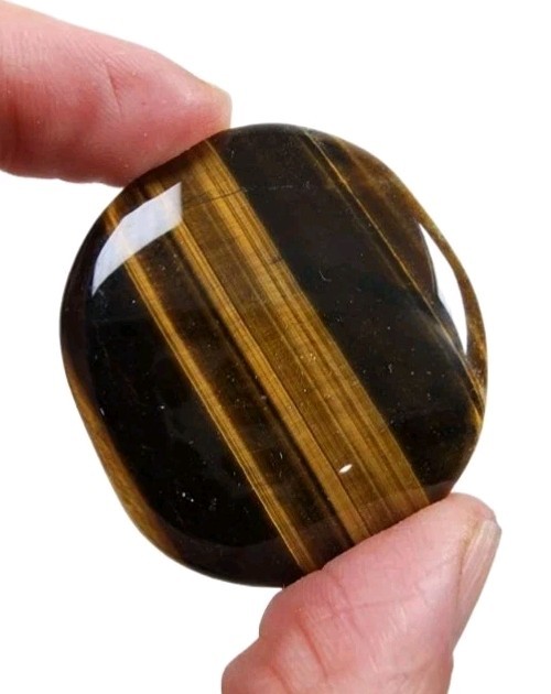 Gold Tiger Eye Polished Smooth Stone South Africa 29.1 grams