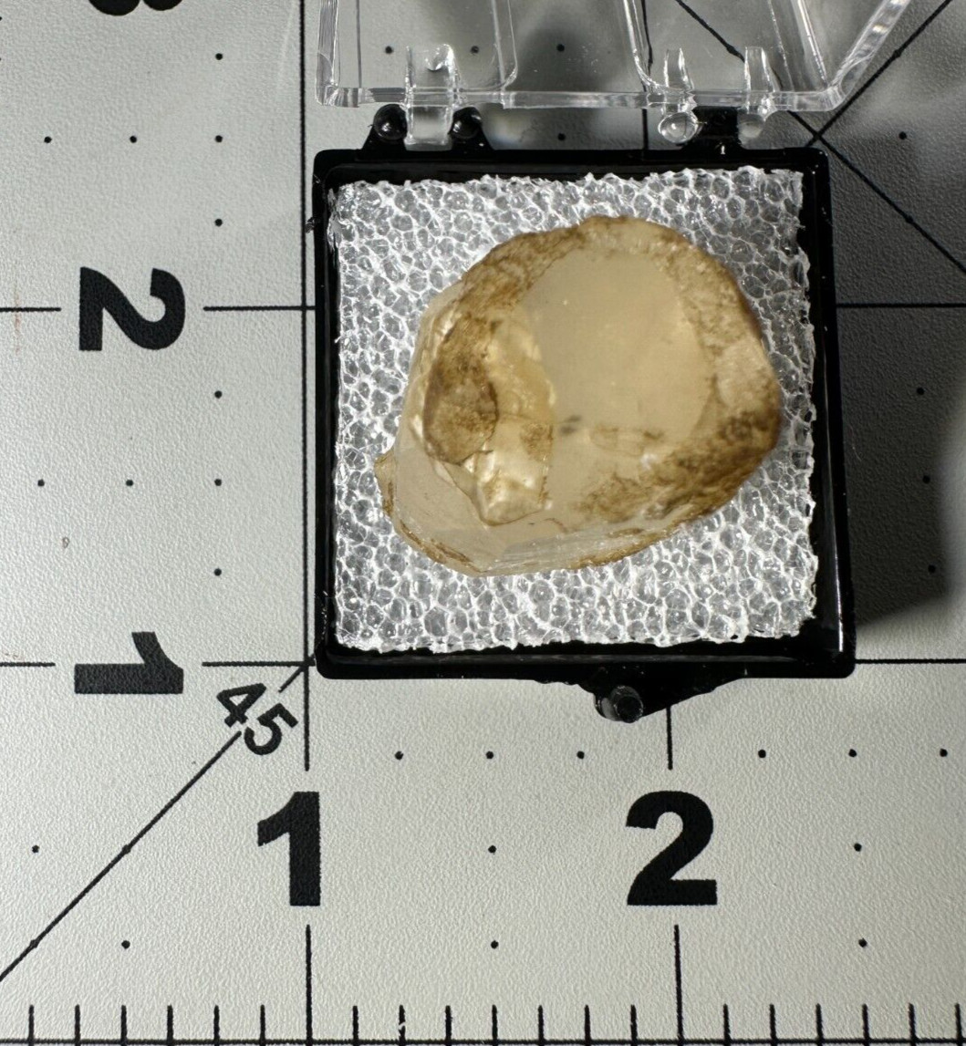 ➤ 1 Inch CLEAR “TRIANGLE” CALCITE Pleasant Ridge Rensselaer Indiana VIDEO➤535