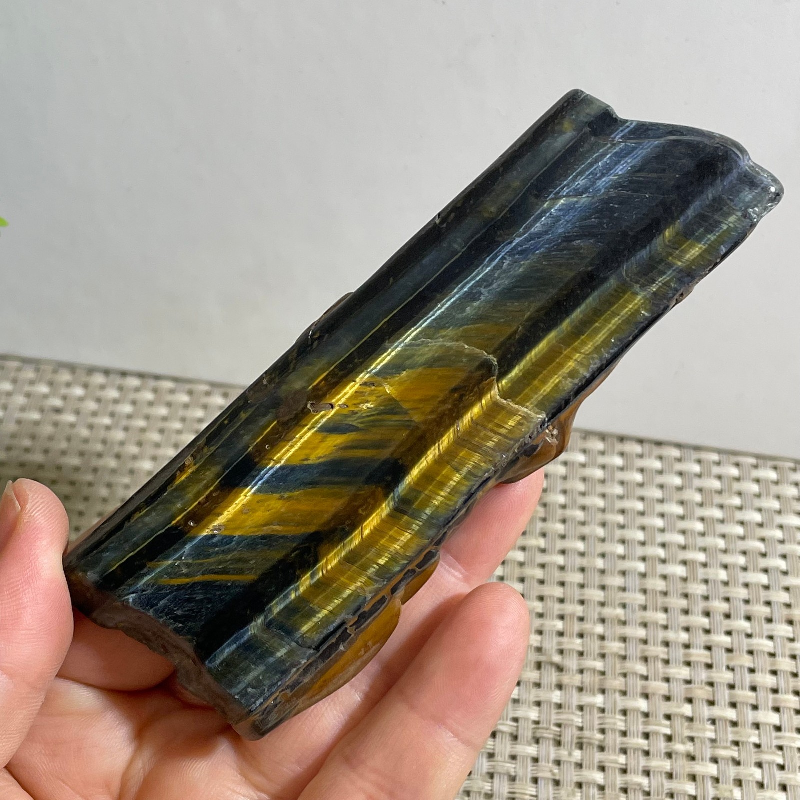 88g tiger’s-eye Rough Raw Stone Rock Specimen Reiki healing