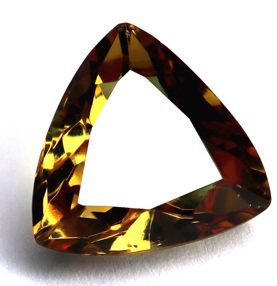 Natural Alexandrite Color Changing Loose Gemstone Trillion Cut 10.45 Ct