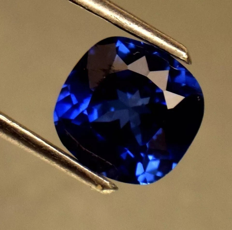 Natural Kashmir Blue Sapphire 12.25 Ct Cushion Cut Certified Loose Gemstone