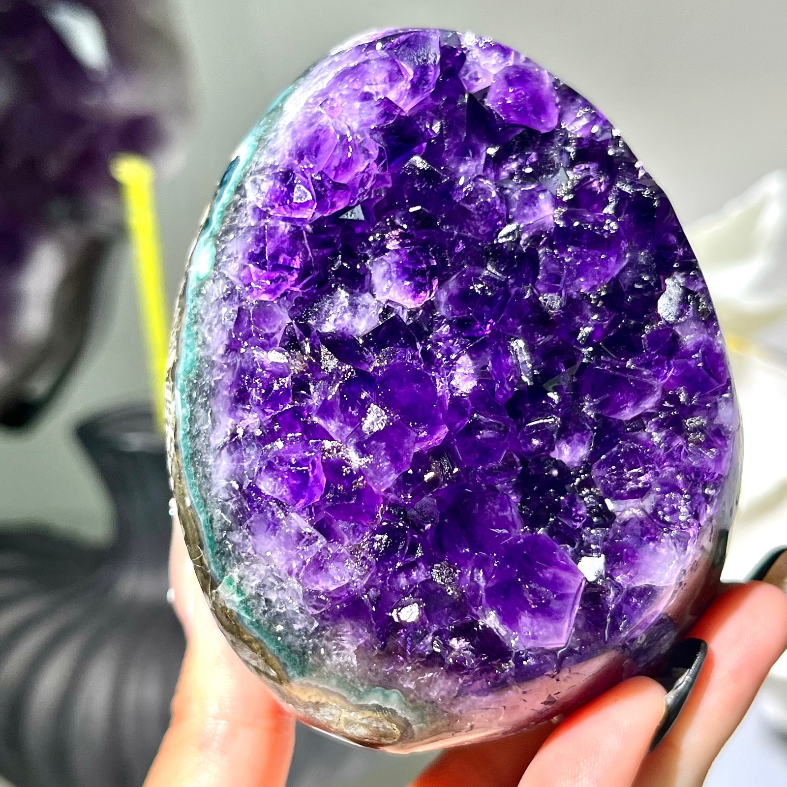 1.12LB Uruguay’s top tier amethyst natural amethyst block spiritual therapy