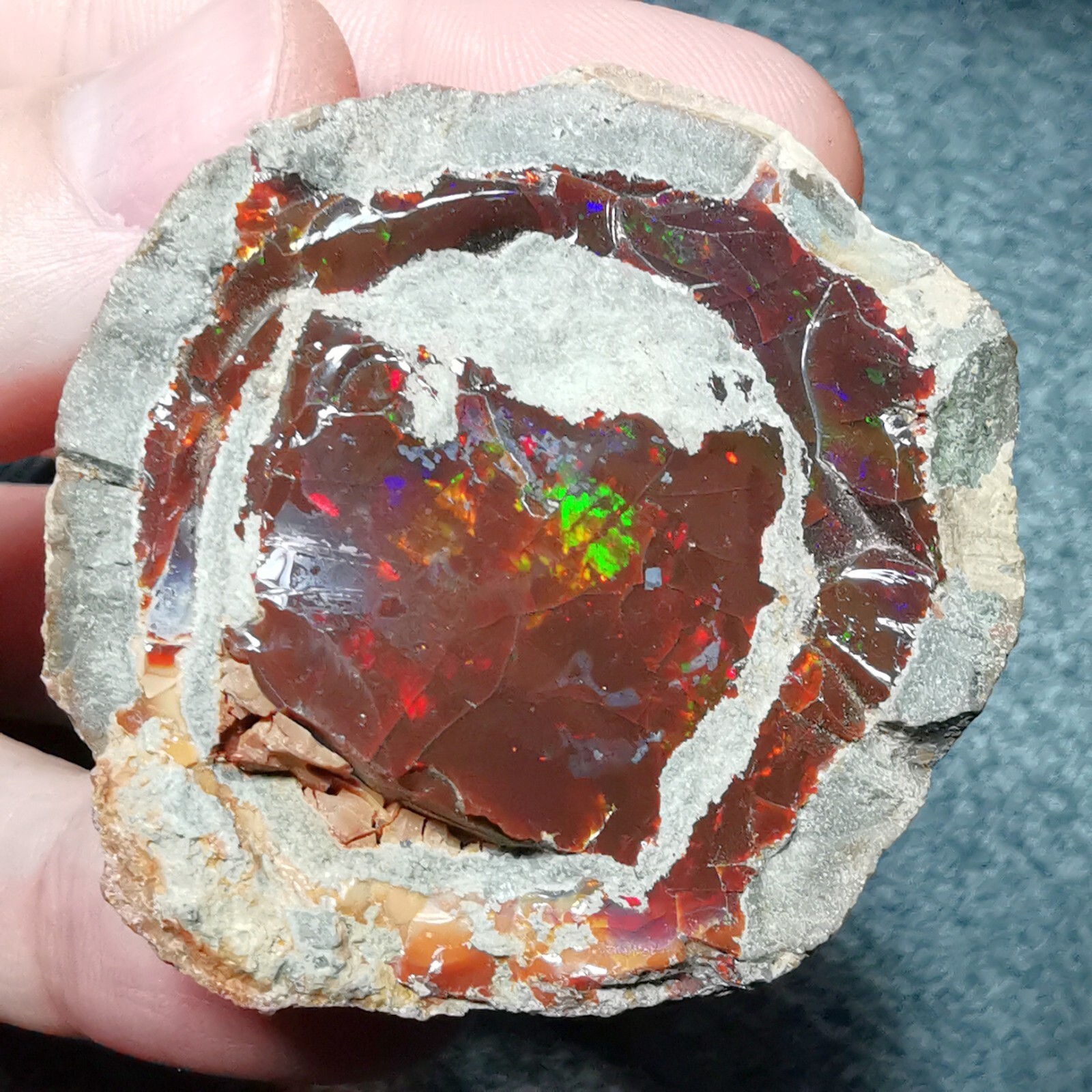 580.5ct Opal / Mezezo Region, Ethiopia / Rough Crystal Gem Mineral Specimen