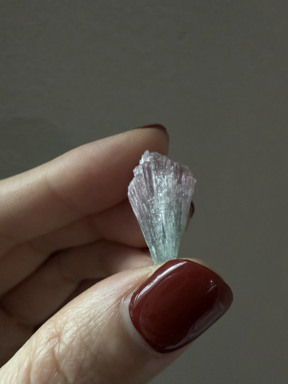 Blue and Pink Tourmaline Mineral Specimen from Afghanistan | Spray Formation