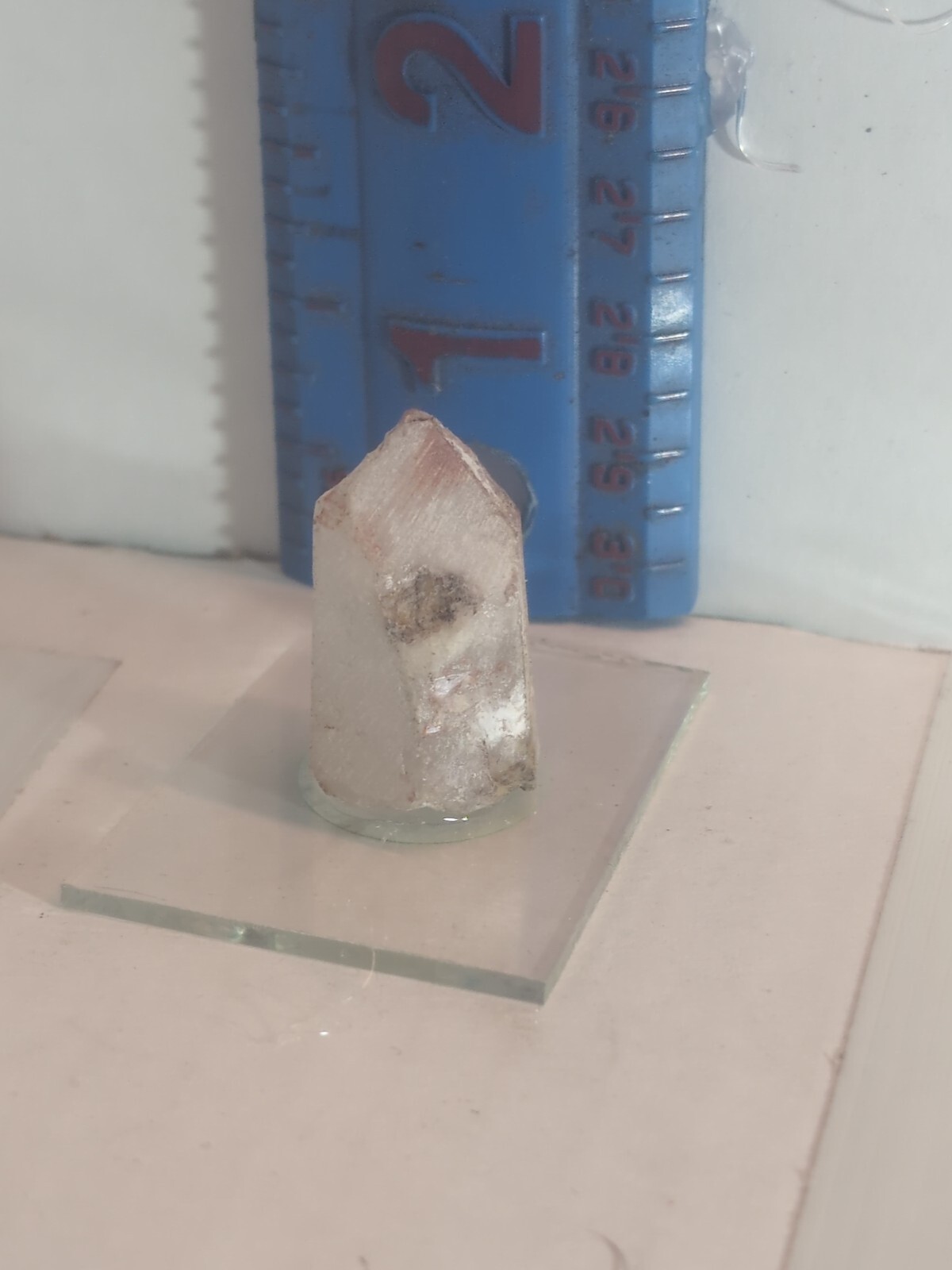Rose Quartz Point Hand Dug Colorado United States Crystals Specimen Science