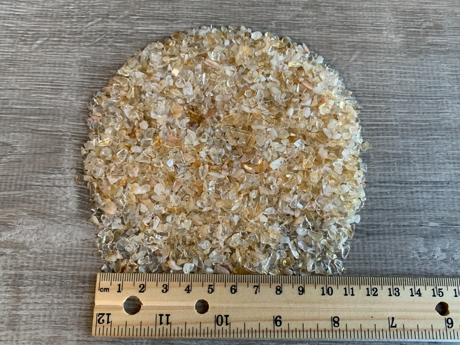 Grade A++ Citrine Semi Tumbled Gemstone Mini Chips 3 – 5 mm, Wholesale Bulk Lot