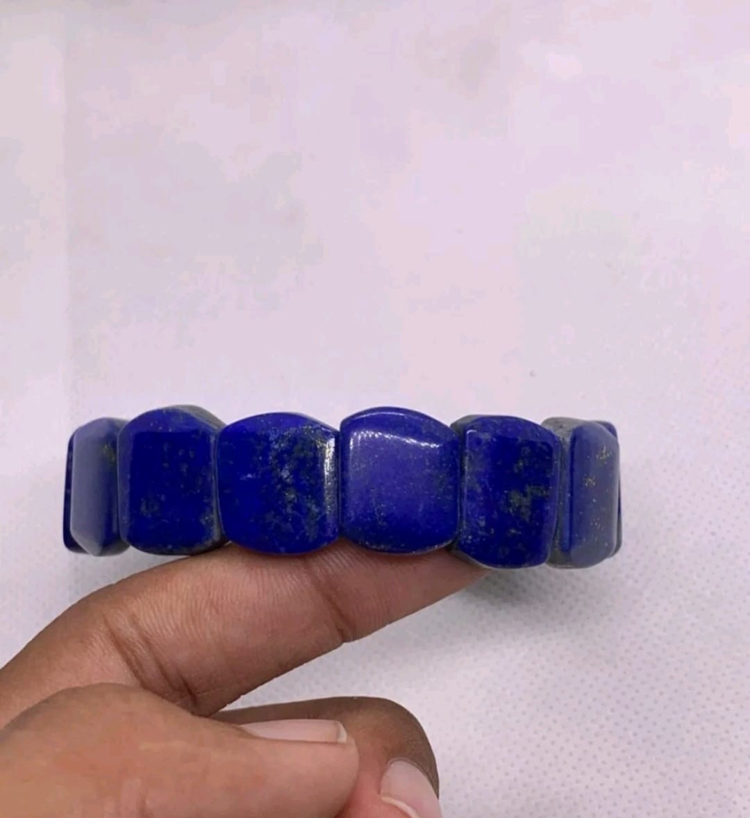 Best Quality Natural Rectangle Lapis Lazuli Crystal Bracelet Gemstone