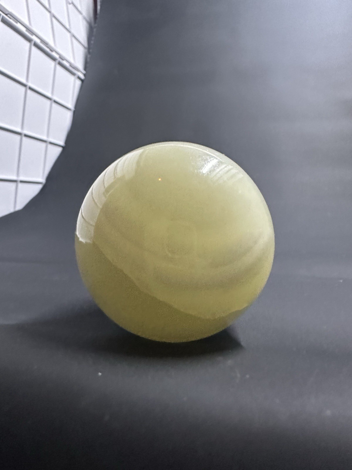Natural Afghan Jade Quartz Crystal Energy Ball Healing 200g B115