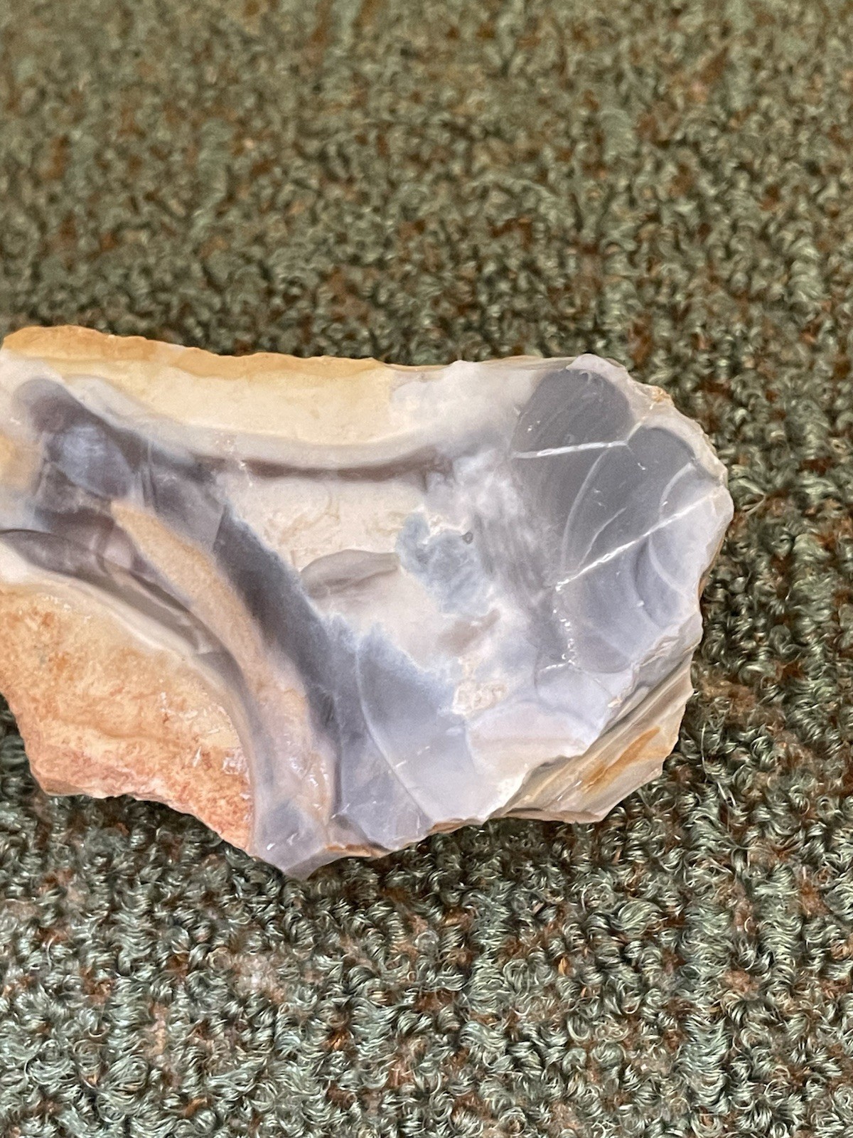 Natural Face Rock Stone Pareidolia Gothic Marilyn Manson Look Alike Curio