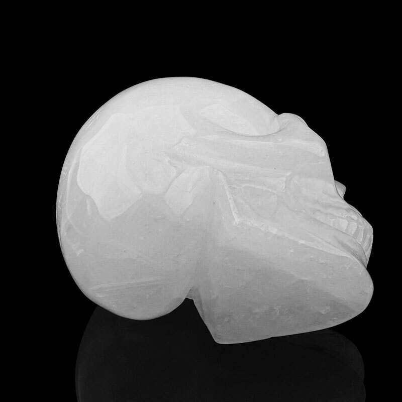 1pc 2” Natura Crystal Carved Crystal Skull,Realistic – Skull Gemstone & Crystal