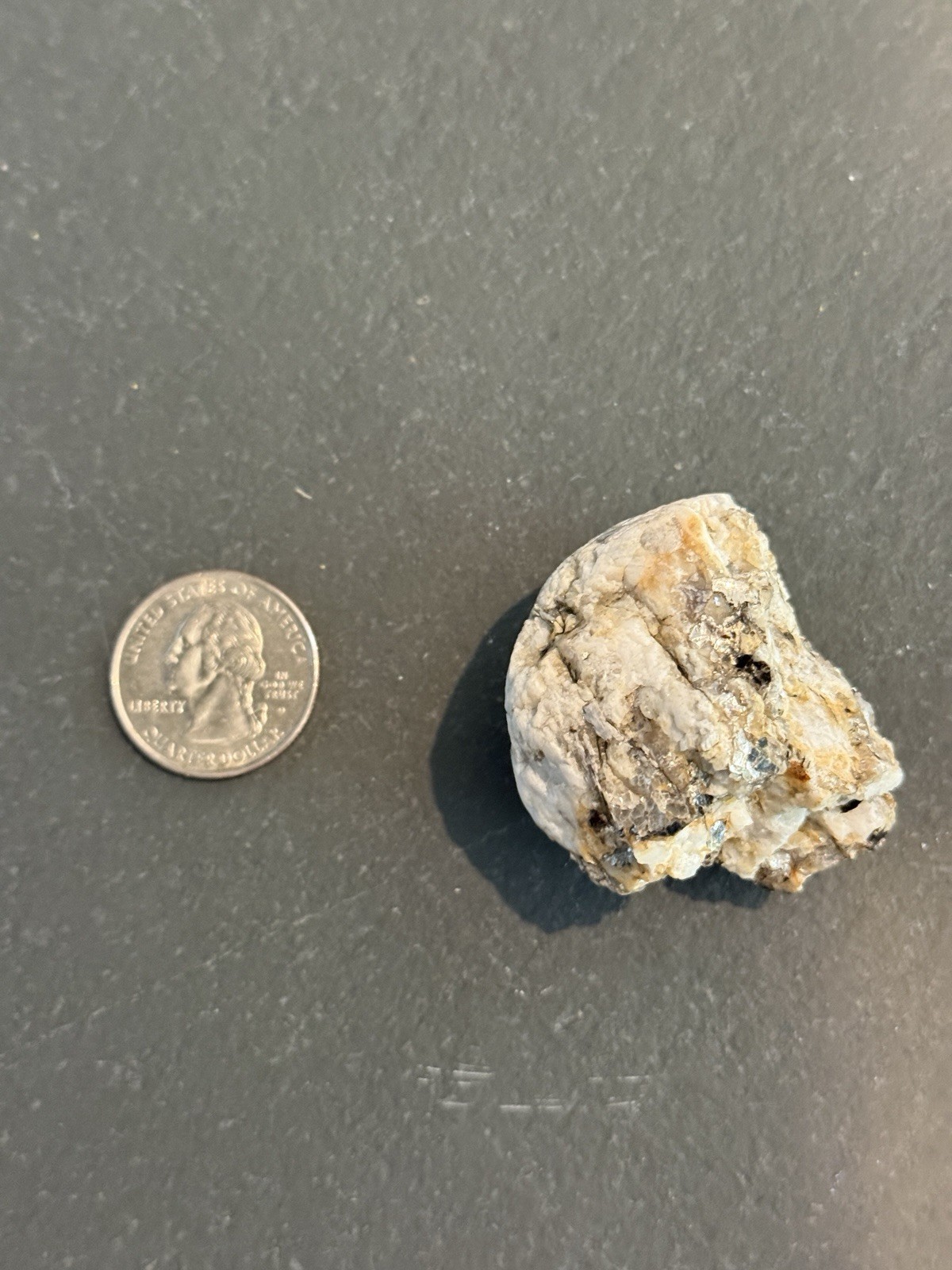 Pegmatite With Quartz And Feldspar