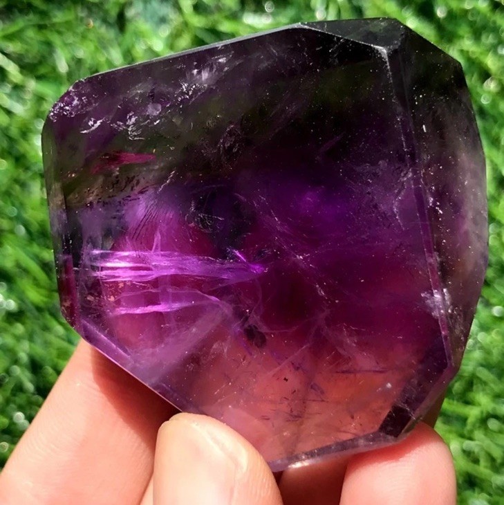 90g Natural Amethyst Crystal Mineral Specimen Energy Healing Reiki