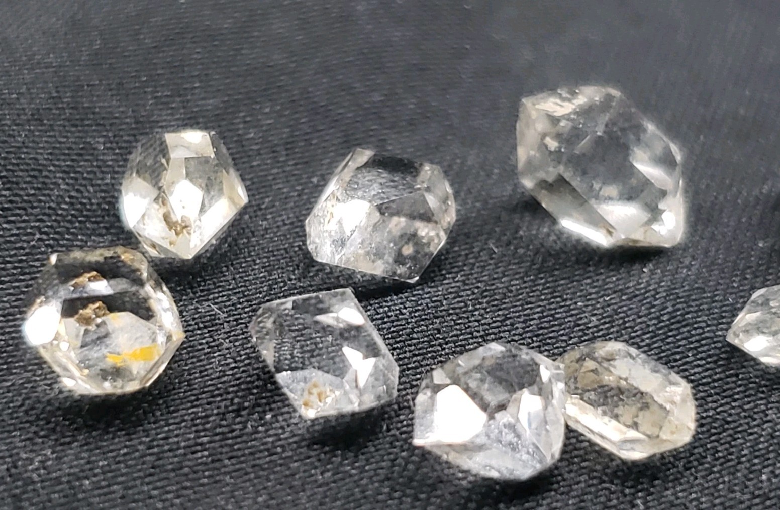 10 – Herkimer Diamonds Quartz Double Terminated New York Small 1.45g