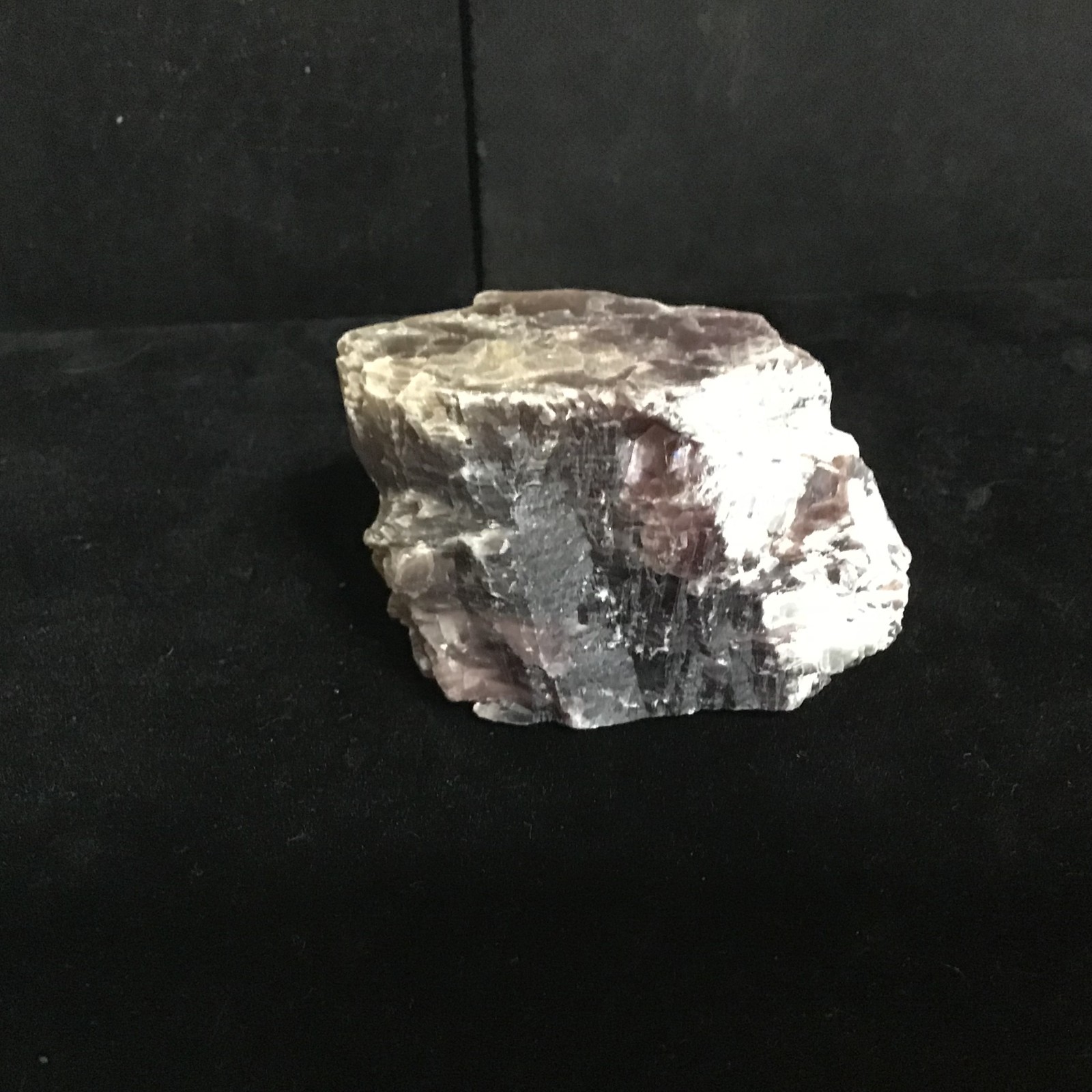 Purple Lepidolite Mica Specimen A Type Of Mica Lilac-Gray Coloring.