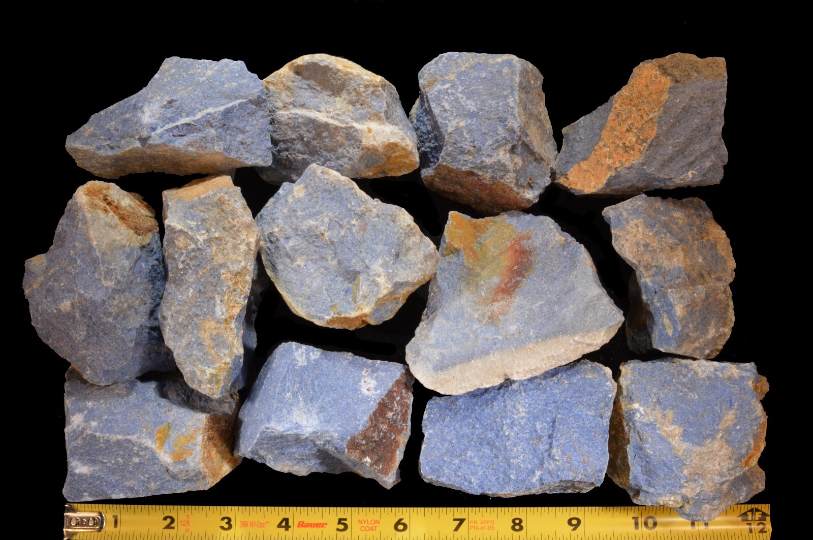 DUMORTIERITE 3 1/2″ 8-12 Oz Rough Rock Mineral Specimen Chakra Healing Crystal