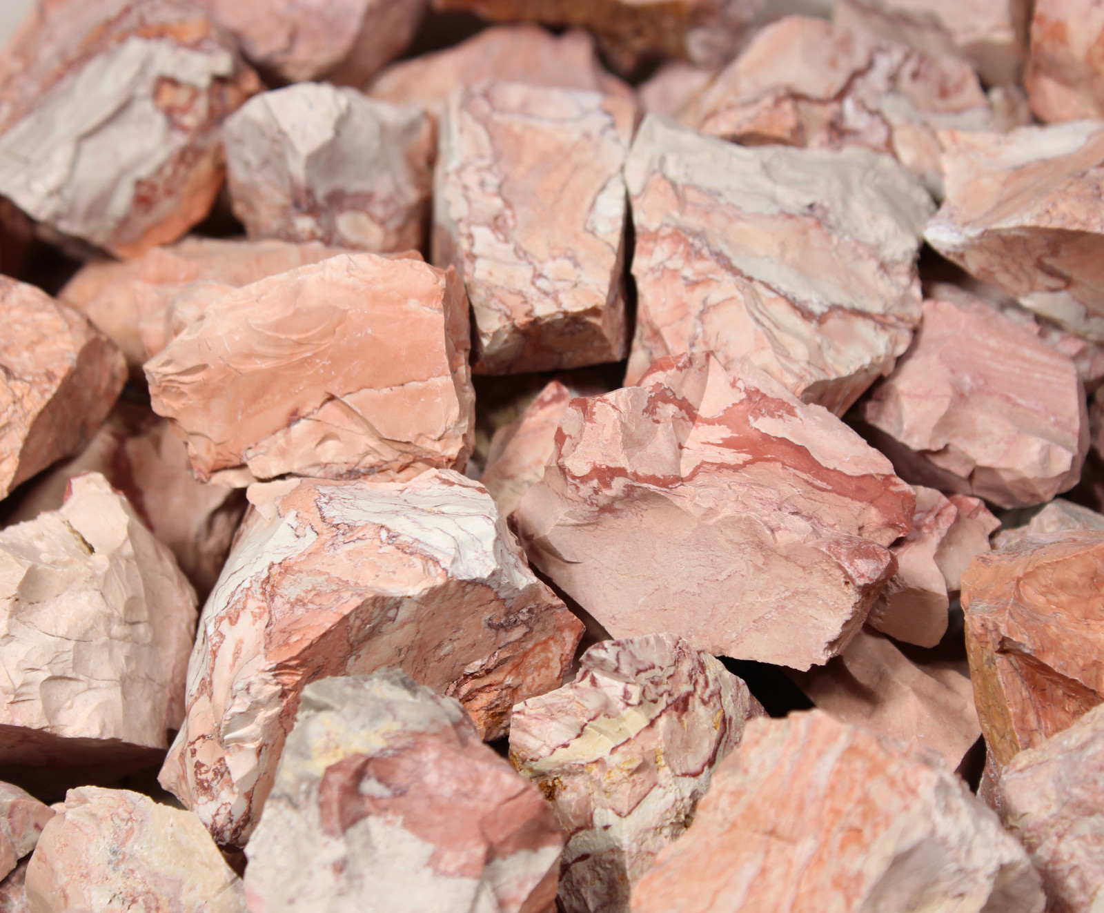 Pastel Jasper – Rough Rocks for Tumbling – Bulk Wholesale Options