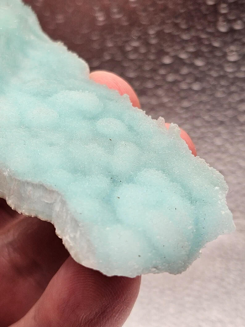 112g Blue Aragonite Greece Raw Specimens Crystals Minerals