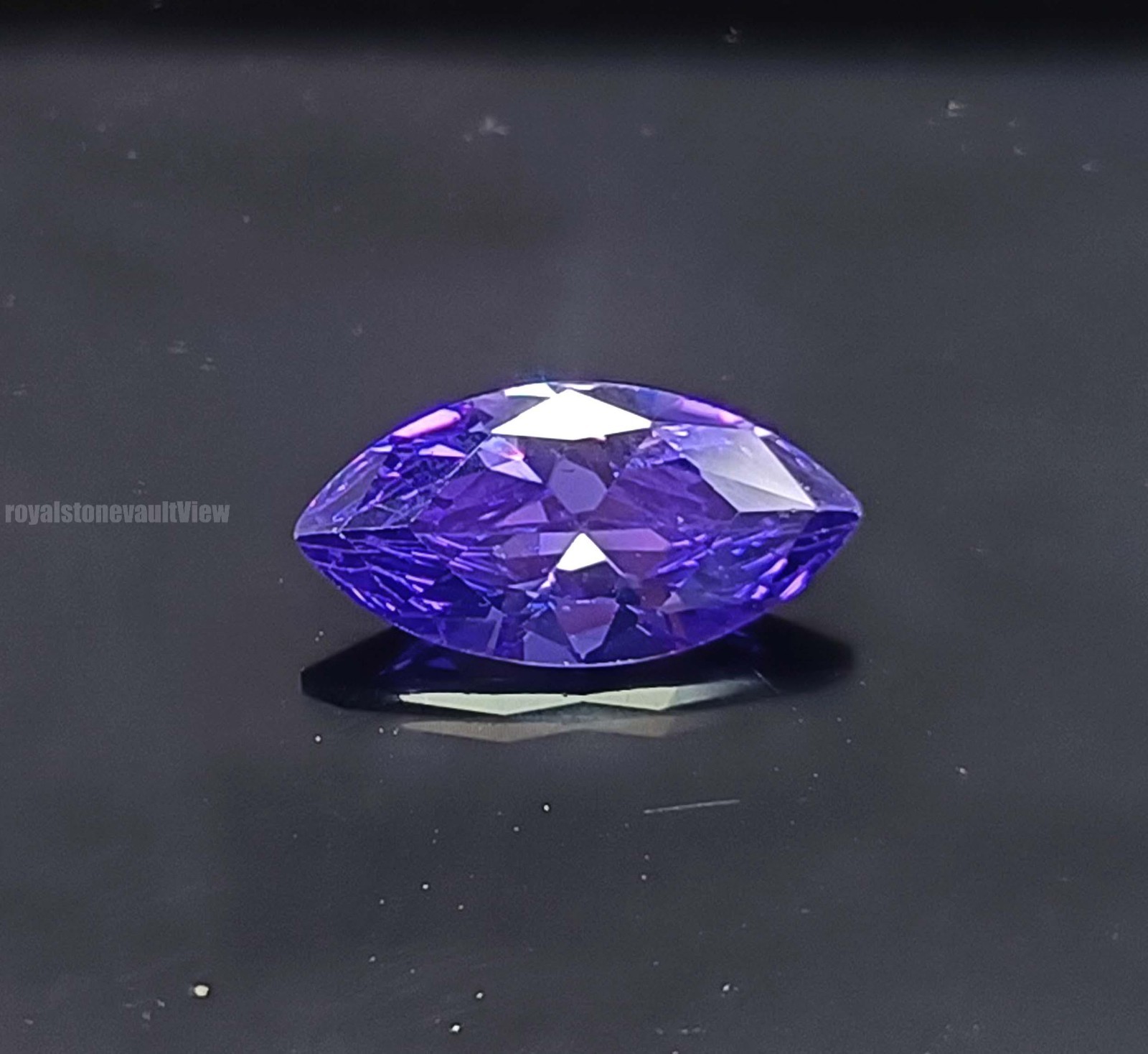 6.30ct Certified Natural Purple Sapphire Marquise Loose Gem – Genuine Stone 5DOC