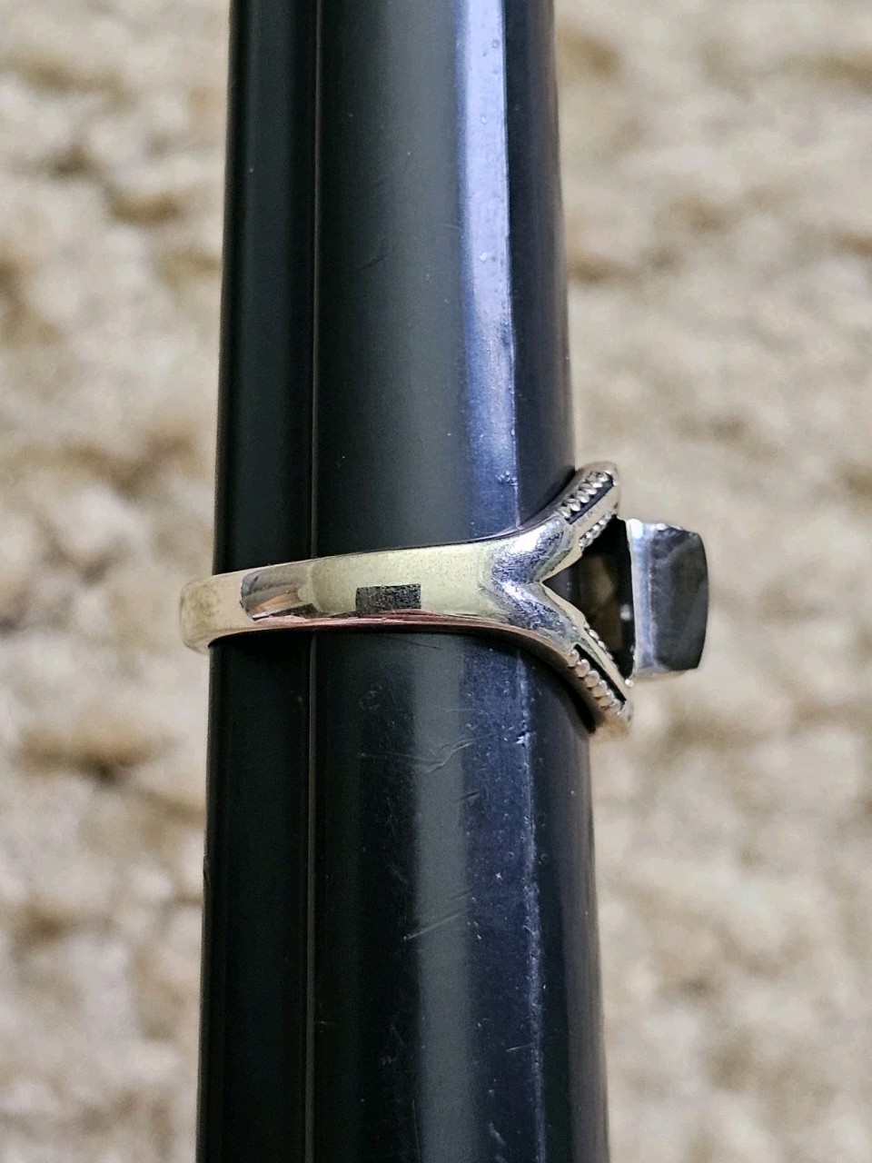 Sterling Silver Labradorite Ring, Size 6, Crystals & Stones, Mineral Specimen