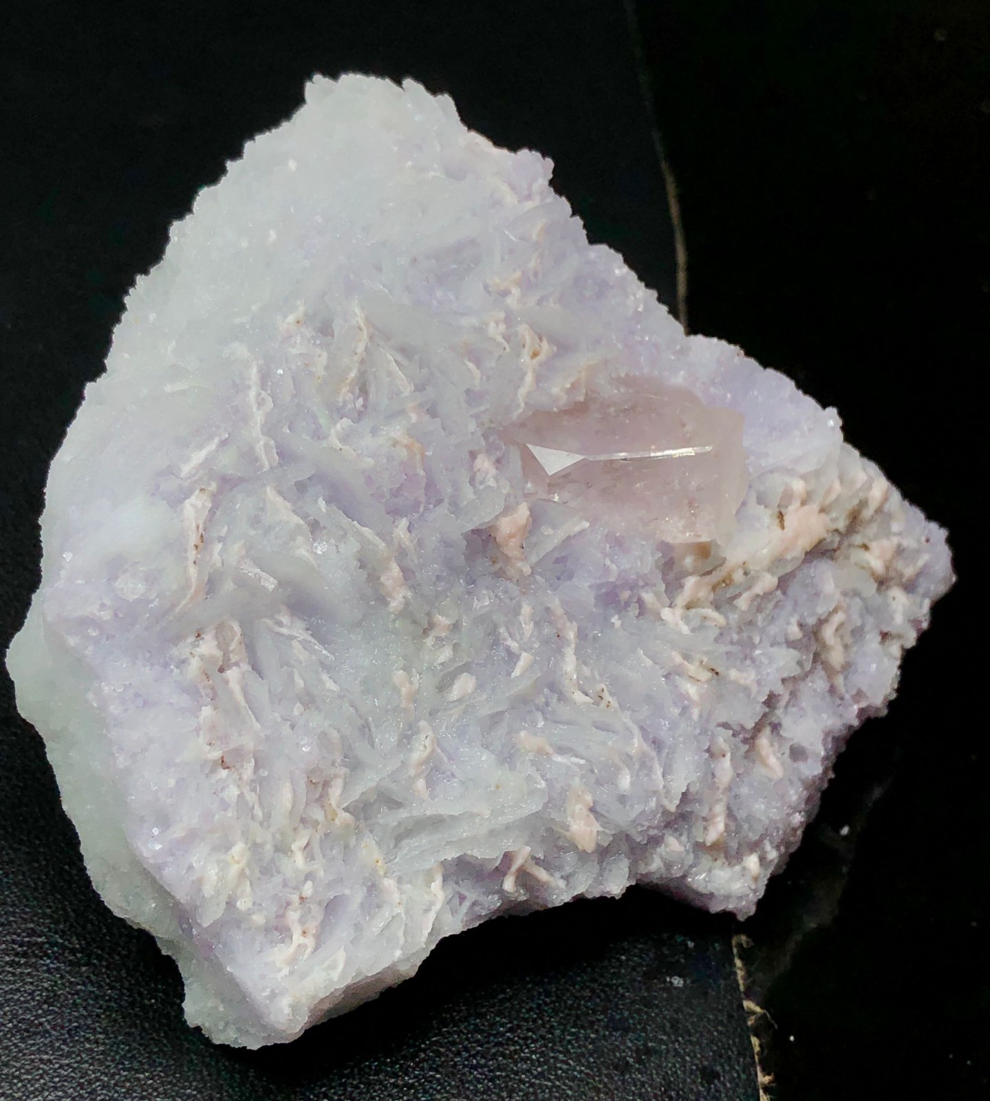 Clear COMPLETE MORGANITE CRYSTAL With Albite on Matrix- 220 Grams- 8.8 cm