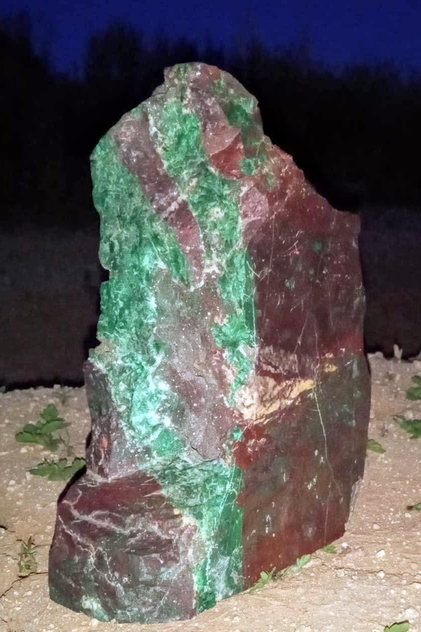 6.5lbs Globe/Miami AZ Old Stock Specimen – Druzy Quartz Malachite on Cuprite.