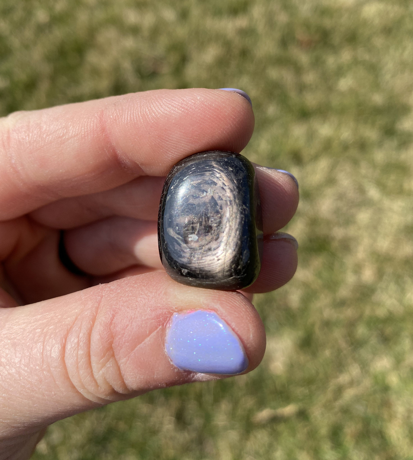 Hypersthene Tumbled Stone – Polished Natural Hypersthene Crystal from Australia