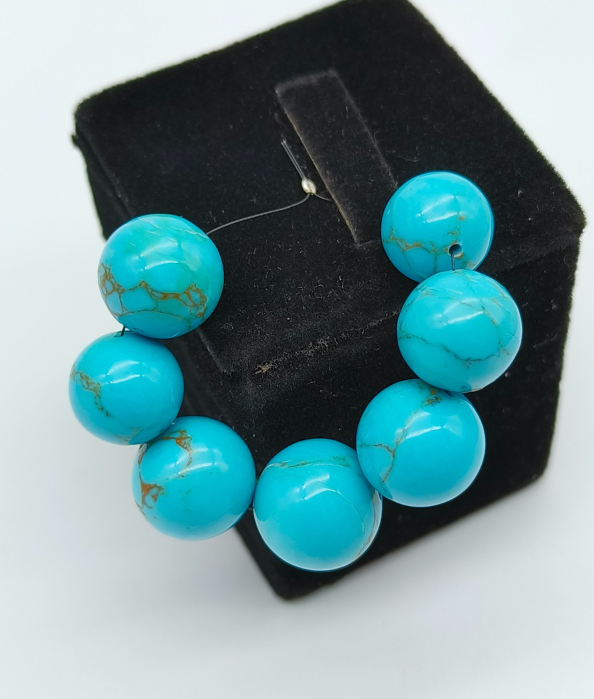 Round Shape Beads For Making Jewelry Natural-Gemstone-Turquoise Beads Gemstone