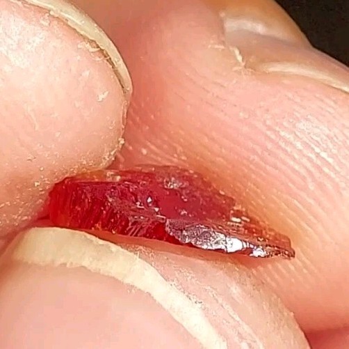 RARE FIERY GEM RHODOCHROSITE N’Chwaning I Mine, Kuruman, KMF, South Africa