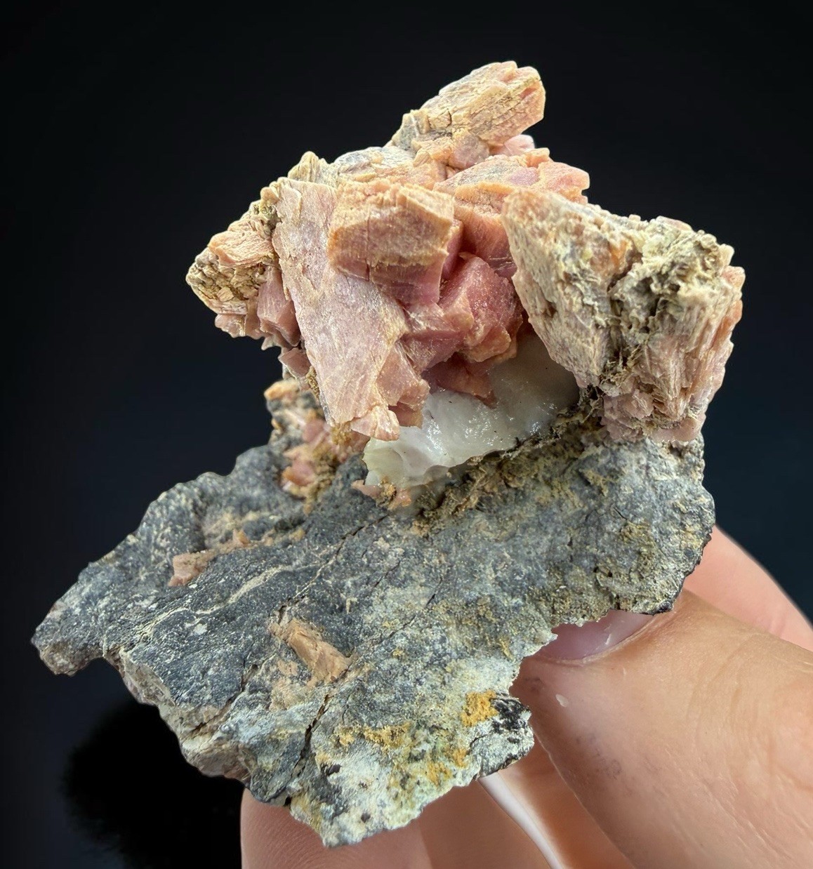 Inesite Crystals : Harstigen Mine . Värmland , Sweden 🇸🇪