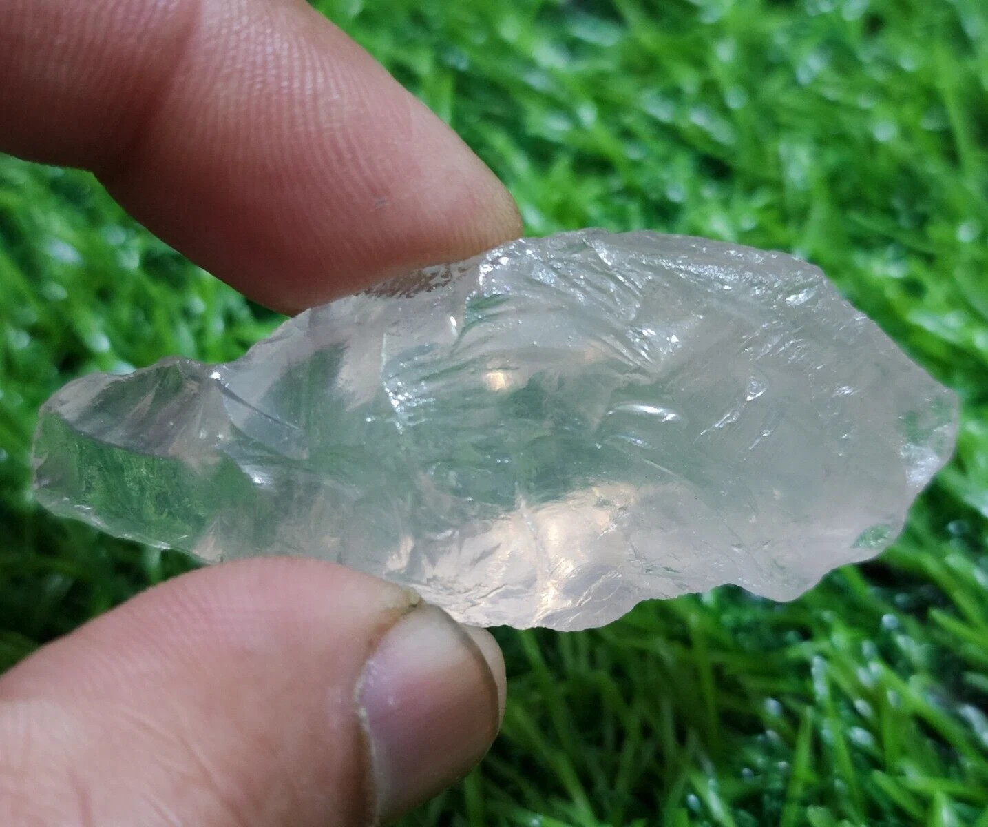 Fabulous Pink Rose Quartz Rough Stone 128.65 Crt Size 62x23x18 MM Rough Jewelry