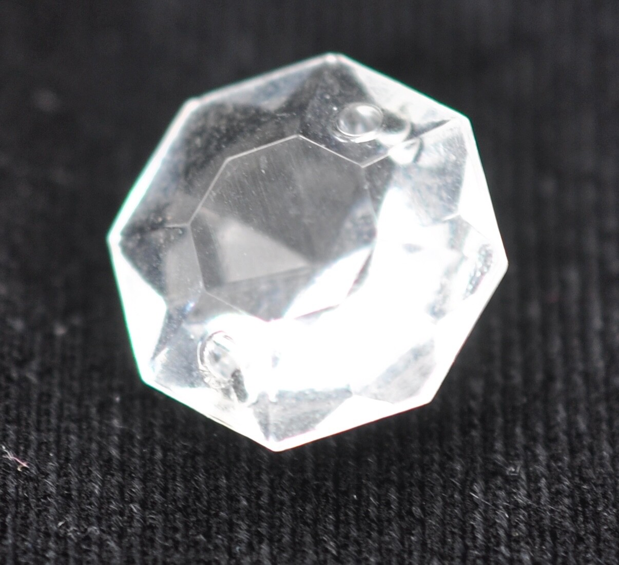 Palm Springs Elaborate Hotel Crystals From Chandelier 1/2″ Pointed Octagon