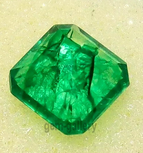 Emerald Loose Gems] Excellent Radiant Cut Columbian 10Ct Certified Custom Free