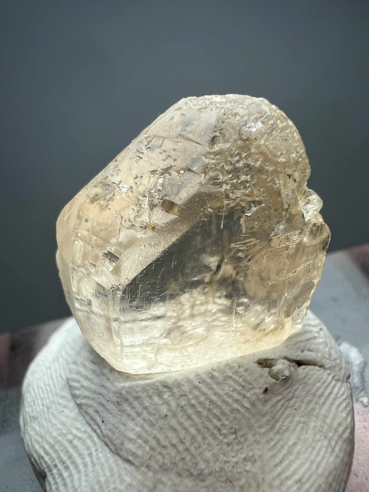 40 Carat Natural !!! Eye Clean Top Honey Color Topaz Huge Crystal @PAK