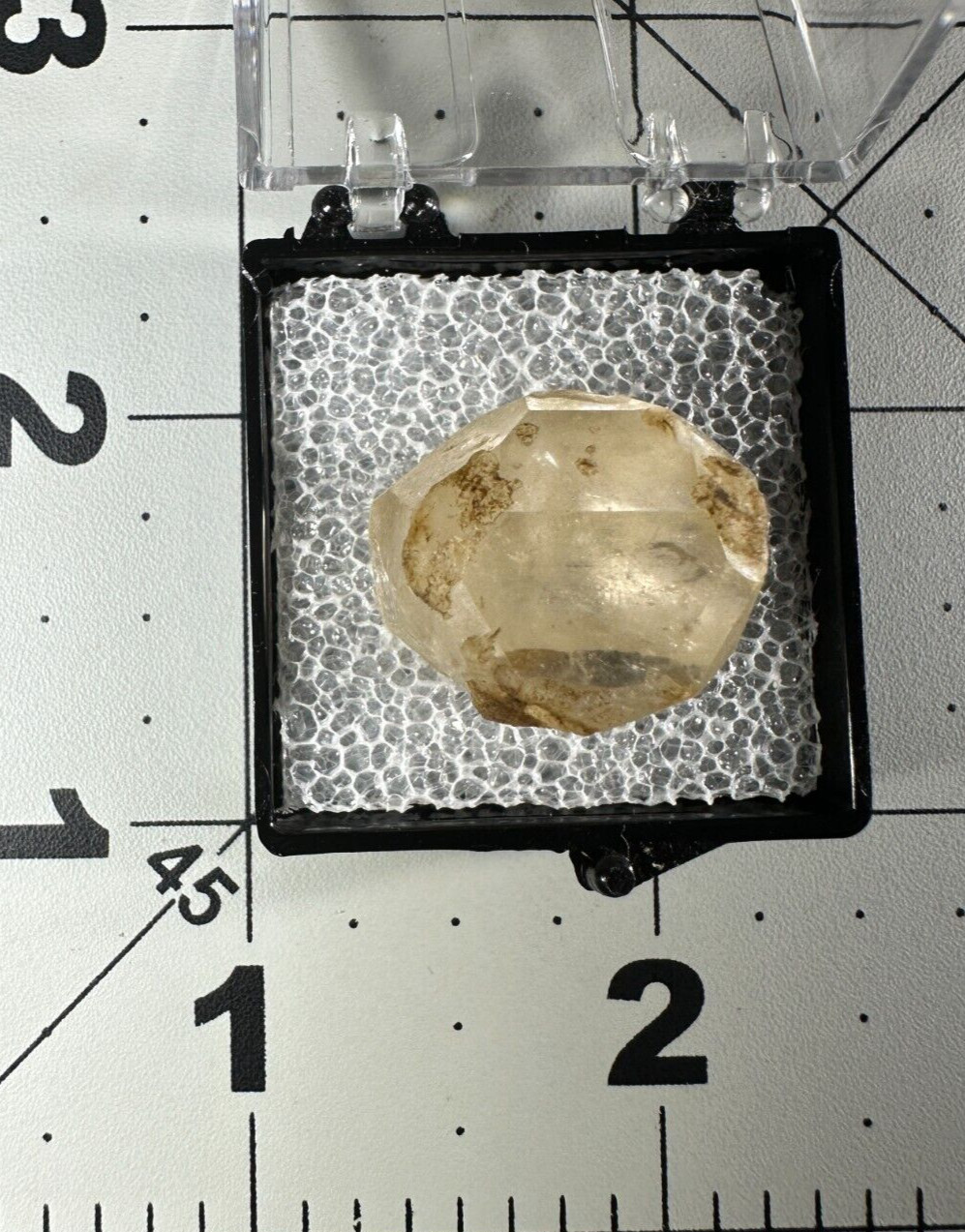 ➤ 3/4″ CLEAR “TRIANGLE” CALCITE Pleasant Ridge Rensselaer Indiana VIDEO➤533