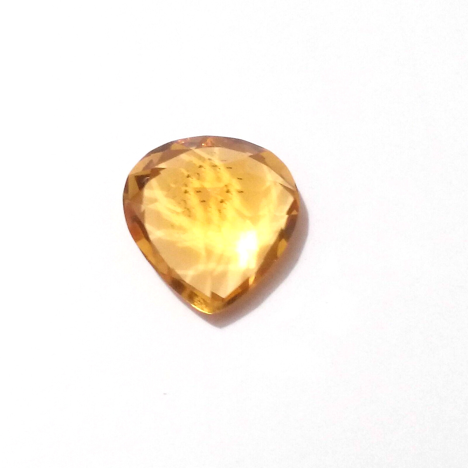Pear Shape AAA+ Quality Golden Citrine Topaz 2.10 Crt Faceted Loose Gemstone