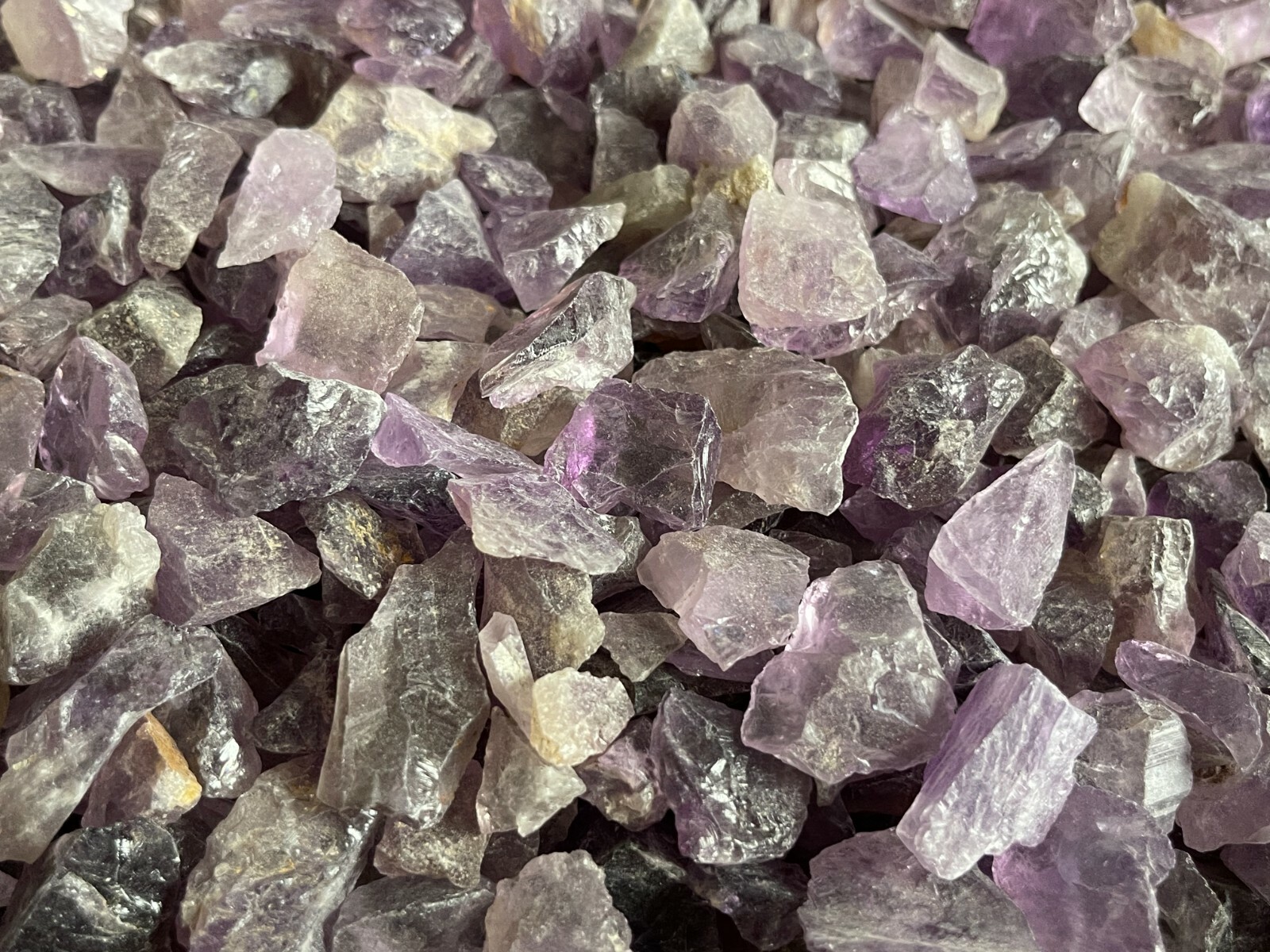 Grade A++ Small Raw Amethyst, 0.5-1″ Natural Amethys Chip, Wholesale Bulk Lot