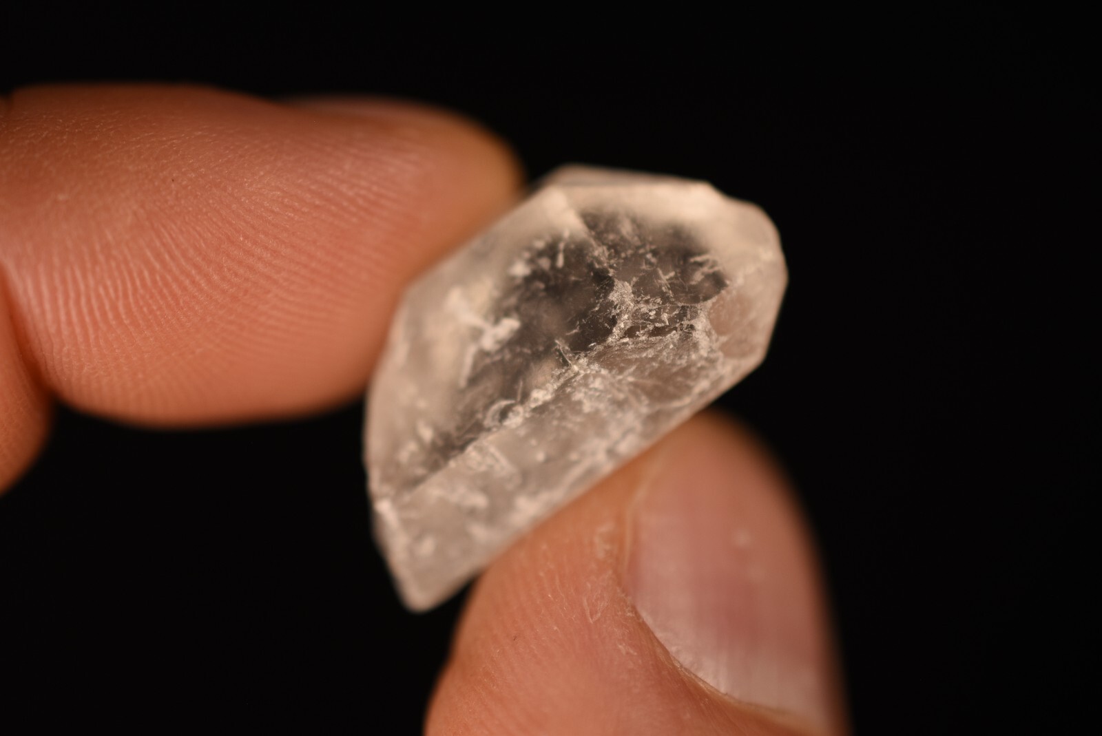 5 *CLEAR QUARTZ* Crystals 2-4cm 44.1g Clear Natural Stones Healing Crystals