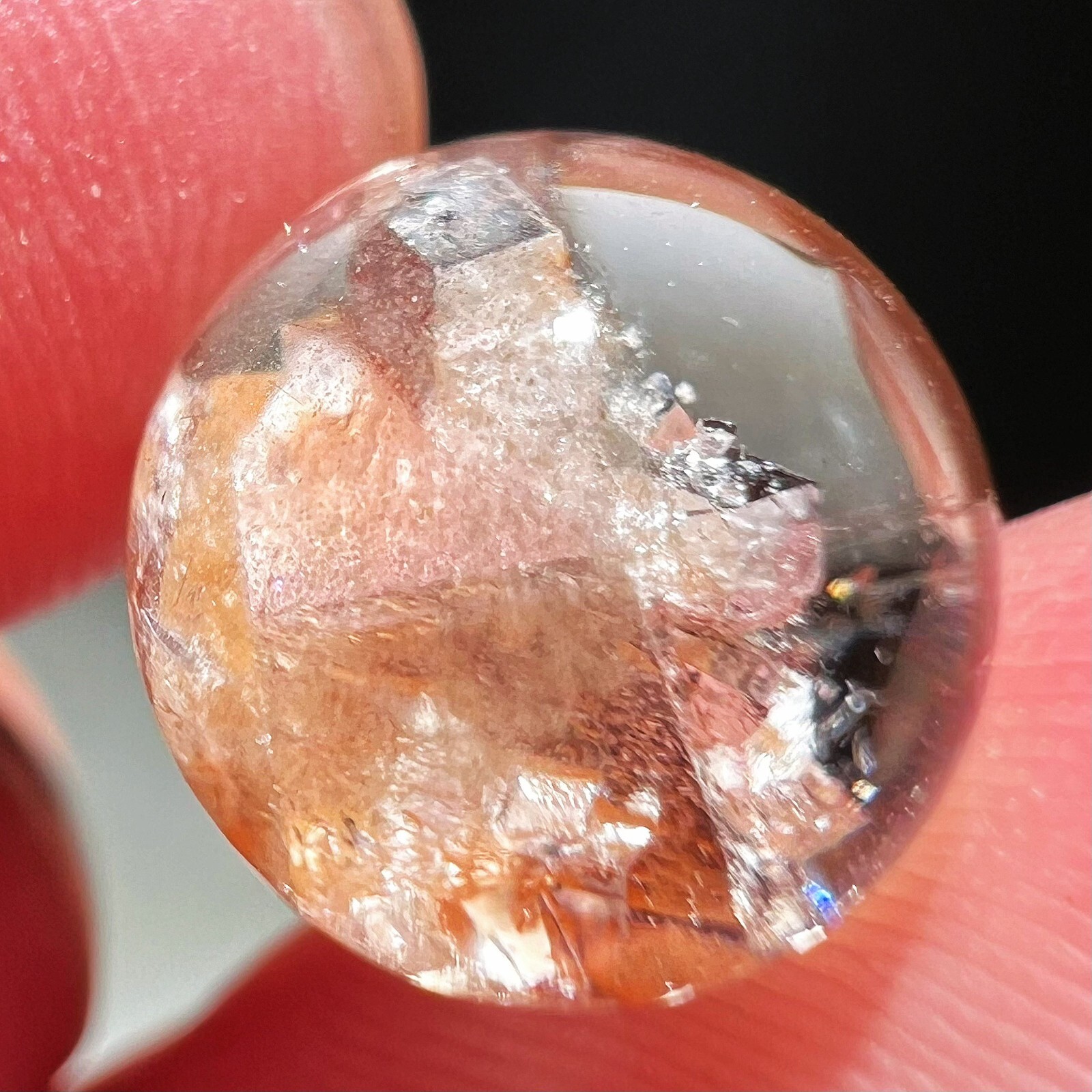 6ct Natural Beautiful Stone in the stone Crystal Polished Specimen