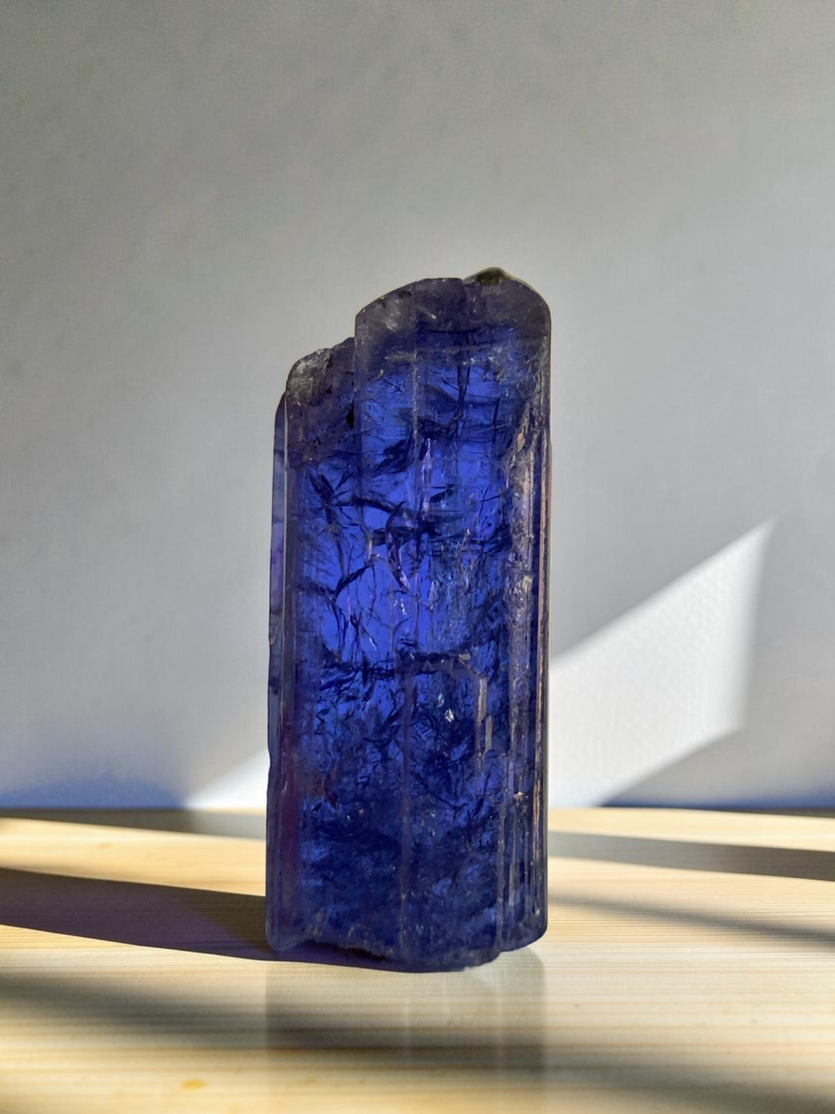 AAA Natural Tanzanite Crystal From Merelani Hills Collector’s Choice 19.5 Carats